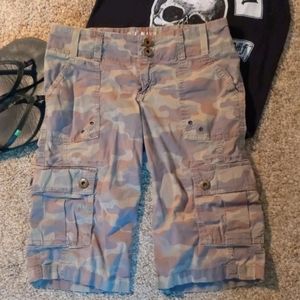 Old Navy Low Waist Camouflage Shorts . Size 2